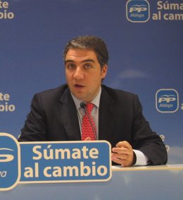 El Presidente Del PP En Málaga, Elías Bendodo