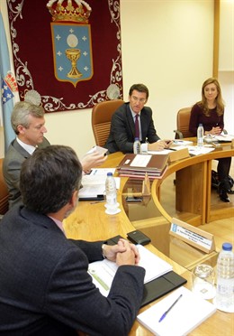 O xefe do Executivo galego, Alberto Núñez Feijóo, presidirá a reunión semanal do