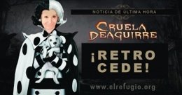 Cartel De La Página Web Creado Por El Refugio