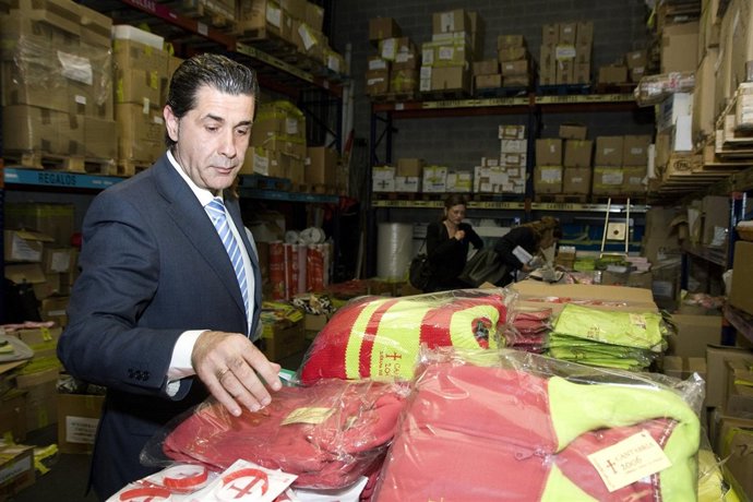 Agudo En El Almacén De La Consejería Turismo En El Polígono De Raos