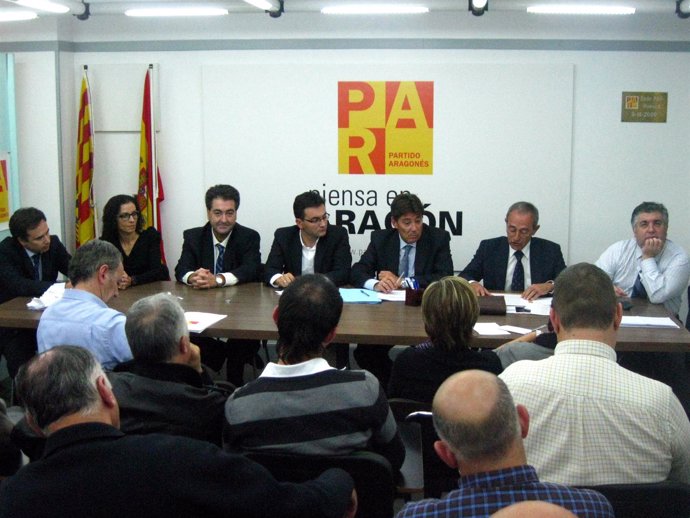 Constitución Comité Intercomarcal PAR-Huesca