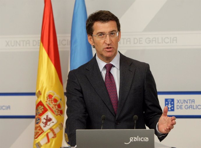 O Presidente da Xunta comparece na rolda de prensa posterior ao consello da xunt