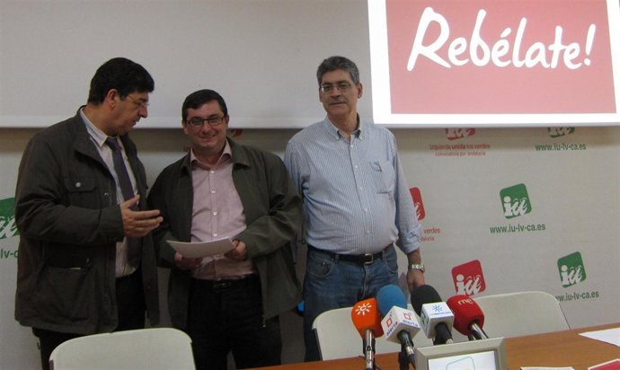 Valderas, Centella Y Pérez Tapias, Hoy En Rueda De Prensa