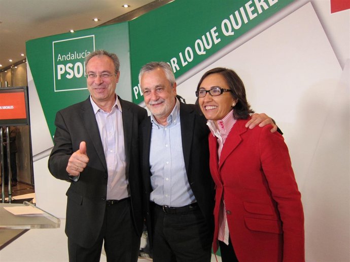 Griñán En El Inicio De La Campaña