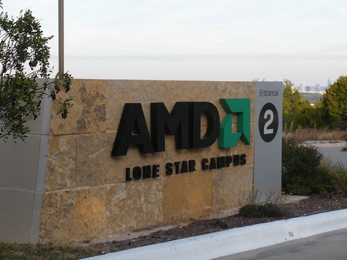 Entrada Instalaciones Empresa AMD