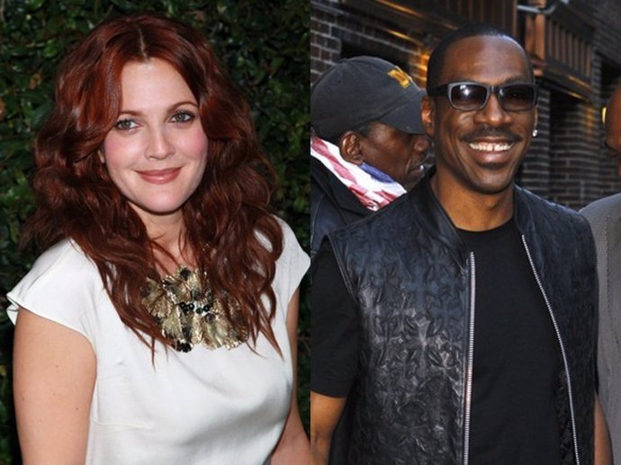 Drew Barrymore Y Eddie Murphy 