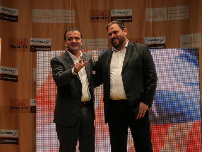 A.Bosch Y O.Junqueras (ERC)