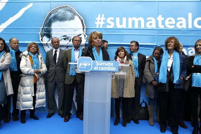 Presidenta De La Comunidad Y Del PP De Madrid, Esperanza Aguirre