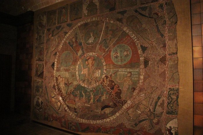 El Tapiz De La Creación De La Catedral De Girona