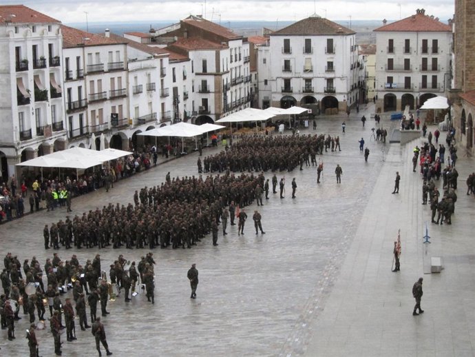 ENSAYO GENERAL JURA DE BANDERA. FOTO DE EUROPA PRESSSSS....NO ES UNA INVASIÓN CH