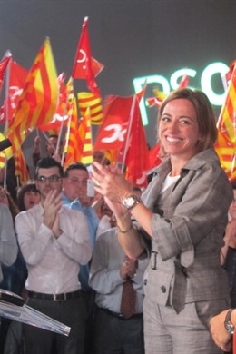 Carme Chacón, Candidata Del PSC A Las Elecciones Generales