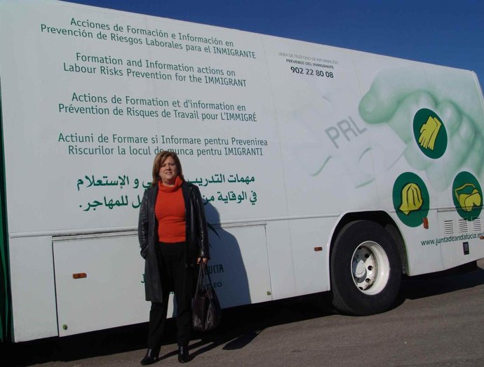 La delegada provincial de Empleo en Almería, Francisca Pérez Laborda