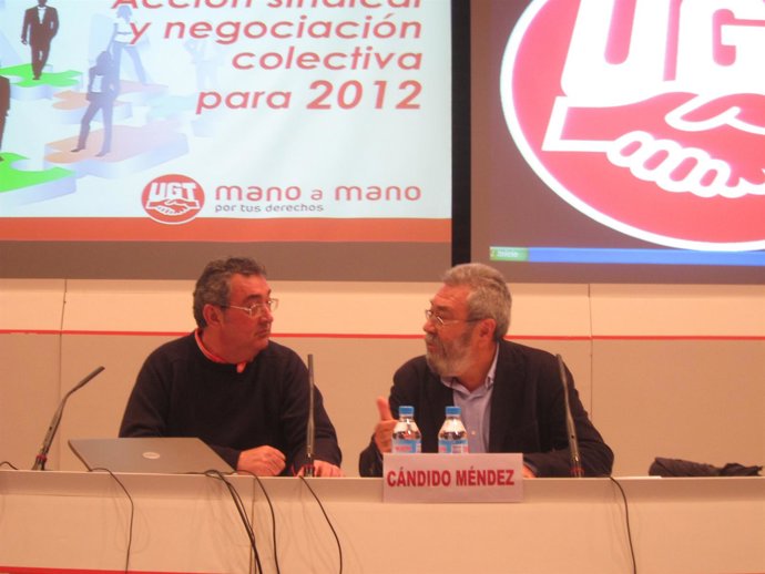 Cándido Méndez Y Toni Ferrer