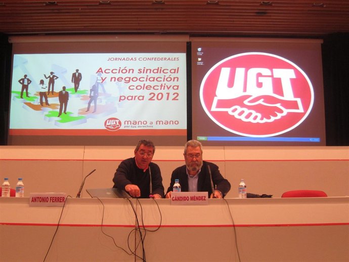 Cándido Méndez Y Toni Ferrer