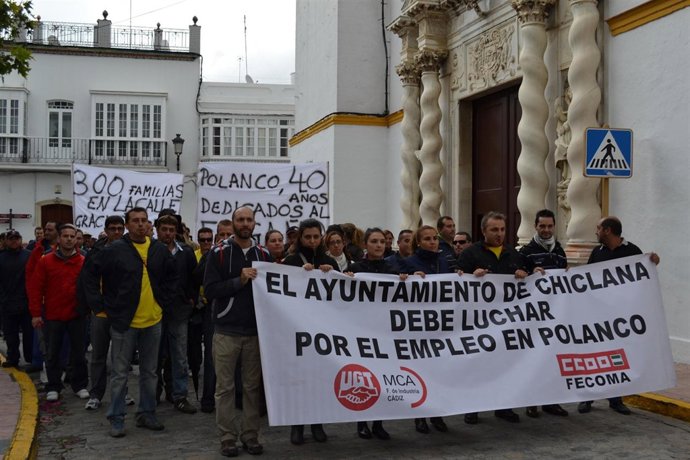 Manifestación De Polanco En Chiclana