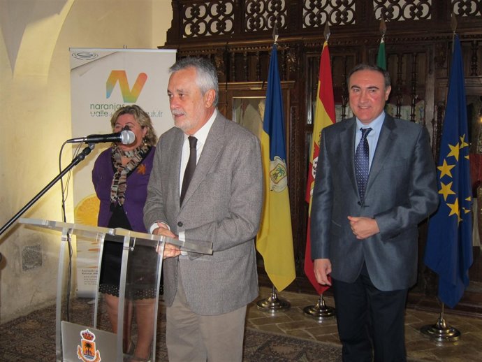 Griñán, Entre La Consejera Andaluza De Agricultura Y Pesca Y El Alcalde De Palma