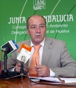 El Delegado Provincial De Medio Ambiente, Juan Manuel López, En Rueda De Prensa.