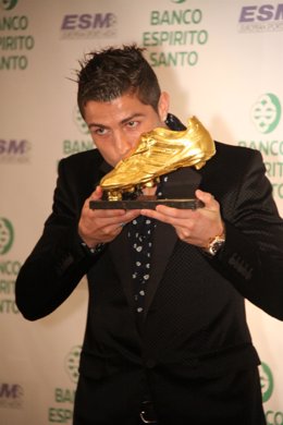 Cristiano Ronaldo Recibe La Bota De Oro