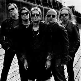 Lou Reed xunto A Metallica