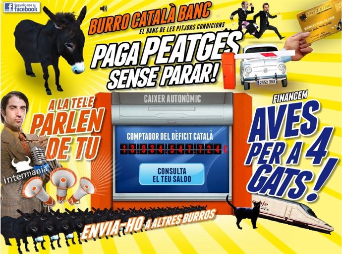 El Juego Burro Català Banc