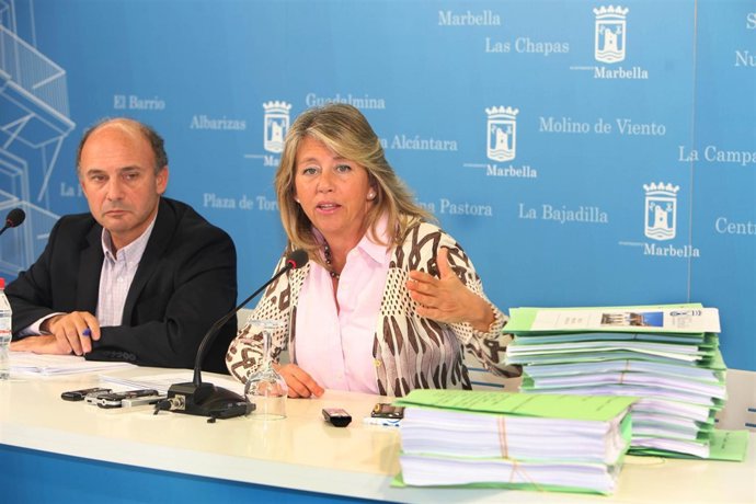 La Alcaldesa, Durante La Presentación De Los Presupuestos