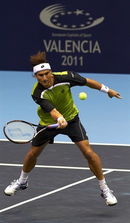 David Ferrer En El Torneo De Valencia