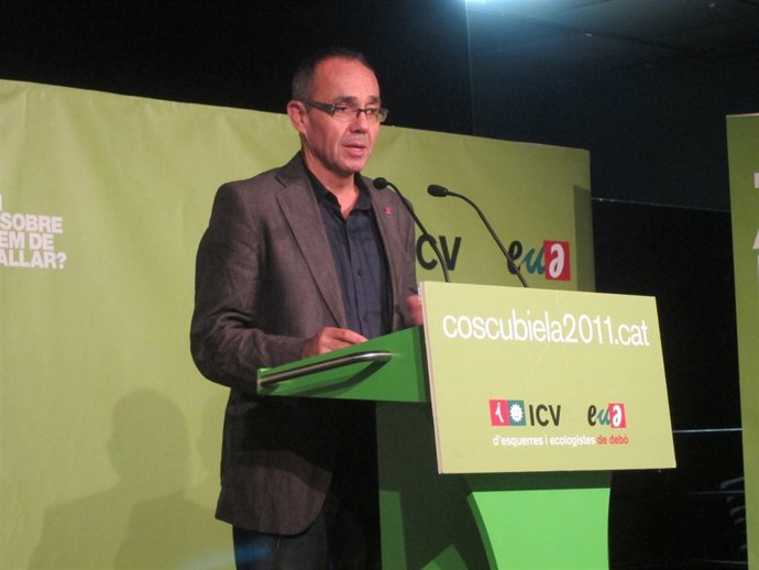 El Candidato De ICV-Euia, Joan Coscubiela
