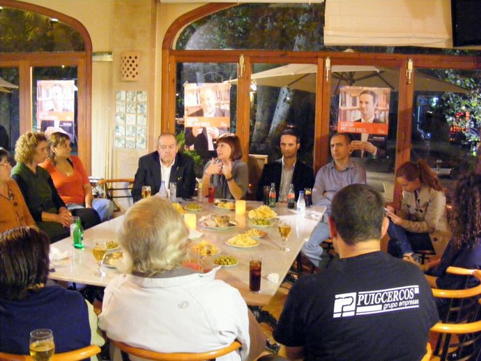 Encuentro De Los Socialistas En Puigpunyent.