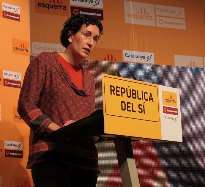La Secretaria General De ERC, Marta Rovira
