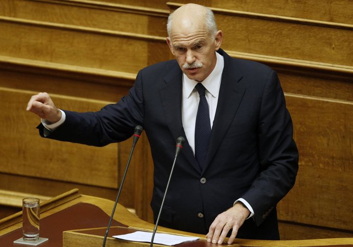 Primer Ministro Griego, George Papandreou 