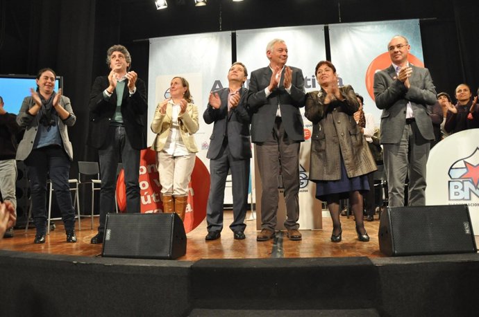 Guillerme Vázquez Y Los Cabezas De Lista Del BNG