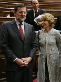 Aguirre acompaña a Rajoy en Leganés en el segundo día de campaña y Gómez se desplaza a San Sebastián de los Reyes