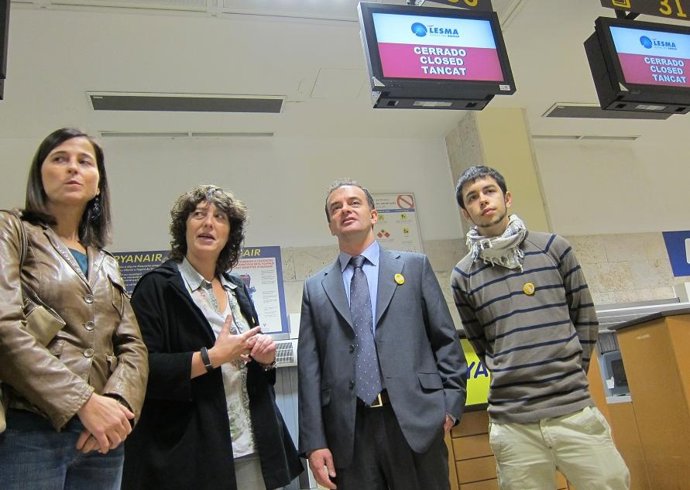 Alfred Bosch (ERC) En Campaña En Girona