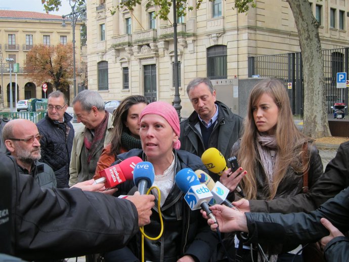 La Cabeza De Lista De Geroa Bai Al Congreso, Uxue Barkos.