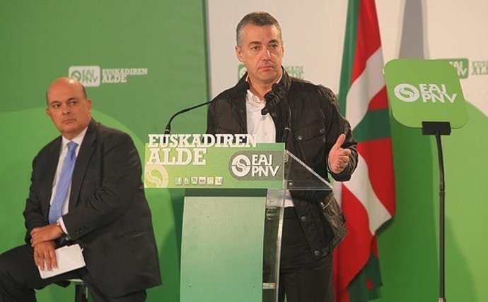 Acto Eelctoral Del Presidente Del PNV Iñigo Urkullu