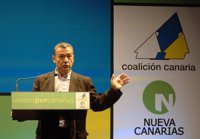 Rivero (CC): "Canarias se juega seguir contando en la política española"
