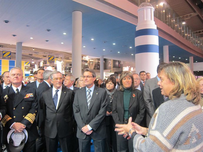 A.Mas Inaugura El Salón Náutico