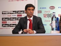 Fútbol/Liga BBVA.- Marcelino: "El empate no puede saber mal porque hemos hecho poco para sumar tres puntos"