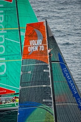 Team Sanya Y Team Groupama Vela VOR