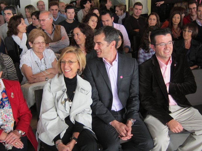 Díez Y Cantó En El Mitin 