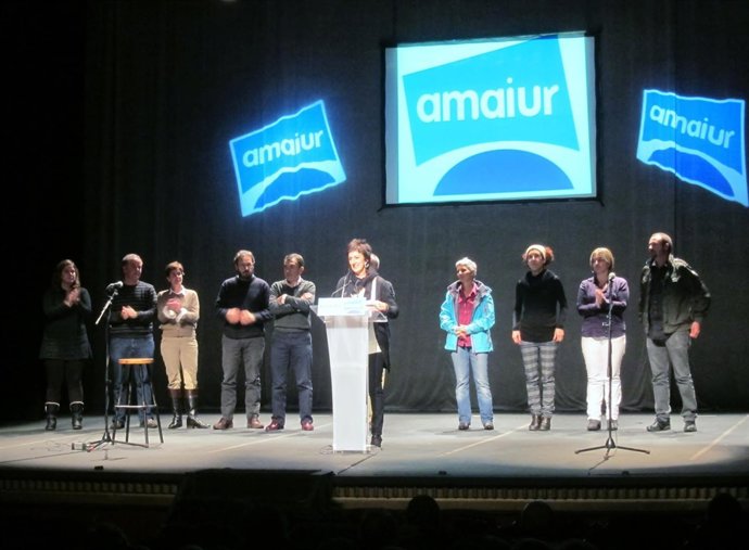 Candidatos De Amaiur En San Sebastián