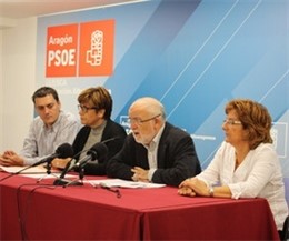 Fernando Sabés, Margarita Périz, Víctor Morlán Y María Victoria Broto