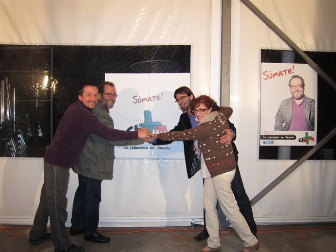 Pepe Paz, Chesús Yuste, Álvaro Sanz Y Maribel Martínez