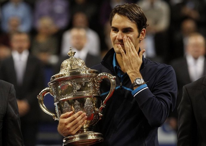 El Tenista Suizo Roger Federer