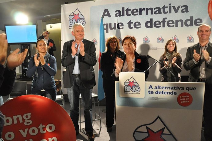 Nota De Prensa E Fotos Do Mitin Do BNG En Cangas