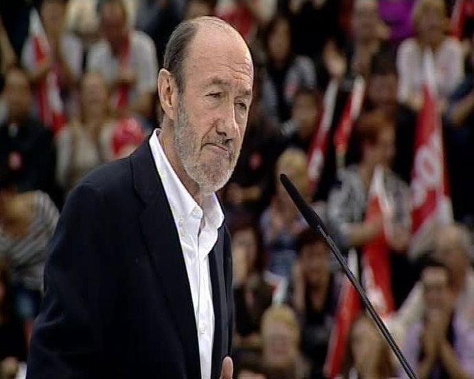 Rubalcaba, orgulloso de González