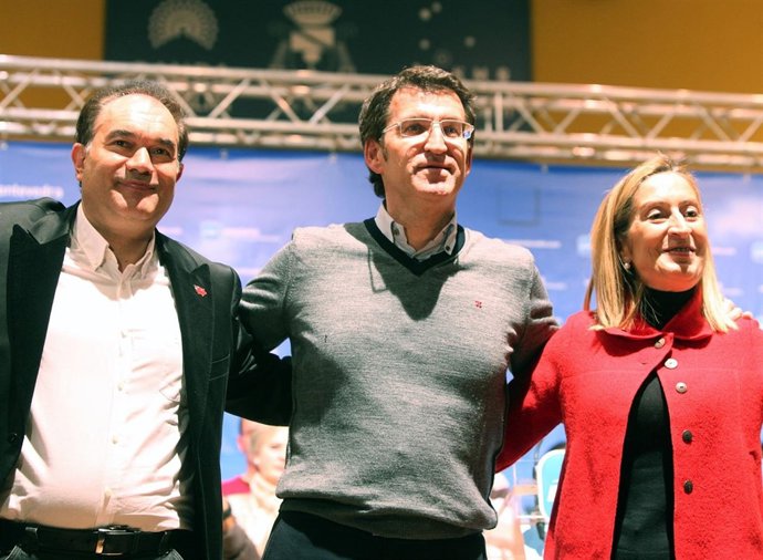 Feijóo Sinala Que No Debate Estará Con Rajoy A Realidade Dos Españois E Ao Outro