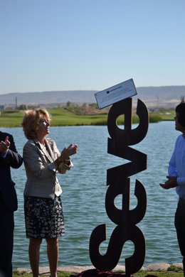 Esperanza Aguirre En El Homenaje A Severiano Ballesteros