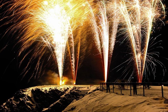 Fin De Año En La Costa De Noruega