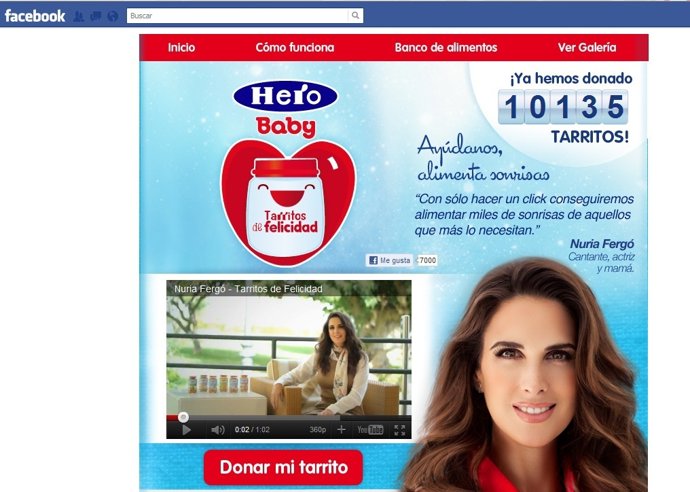 Campaña Hero Baby En Facebook